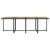 Set mobilier de exterior cu perne, 13 piese, negru, poliratan GartenMobel Dekor
