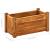 Strat înălțat de grădină, 50x25x25 cm, lemn de acacia GartenMobel Dekor