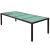 Set mobilier de exterior cu perne, 11 piese, maro, poliratan GartenMobel Dekor