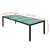 Set mobilier de exterior cu perne, 11 piese, negru, poliratan GartenMobel Dekor