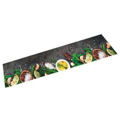 Covor de bucătărie lavabil Spices, 60x300 cm, catifea GartenMobel Dekor