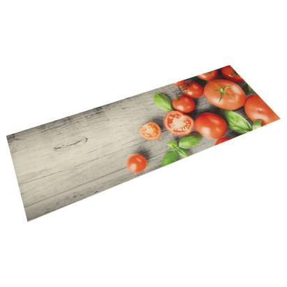 Covor de bucătărie lavabil, model roșii, 45x150 cm, catifea GartenMobel Dekor
