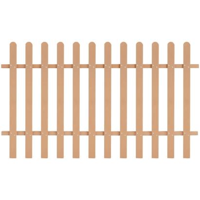 Gard din șipci, 200 x 120 cm, WPC GartenMobel Dekor