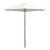Umbrelă de soare cu stâlp de lemn 270 x 270 cm, alb crem GartenMobel Dekor