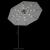 Umbrelă soare suspendată, iluminare LED, stâlp metalic 300 cm GartenMobel Dekor