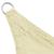 Parasolar din material textil oxford, pătrat, 2 x 2 m, crem GartenMobel Dekor