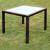 Set mobilier de exterior cu perne, 5 piese, maro, poliratan GartenMobel Dekor