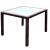 Set mobilier de exterior cu perne, 5 piese, maro, poliratan GartenMobel Dekor
