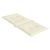 Perne scaun cu spătar înalt, 2 buc., crem, 120x50x3 cm, textil GartenMobel Dekor