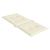 Perne scaun cu spătar înalt, 4 buc., crem, 120x50x3 cm, textil GartenMobel Dekor