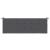 Pernă de bancă de grădină antracit 150x50x3 cm textil oxford GartenMobel Dekor