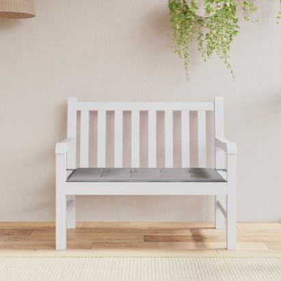 Pernă de bancă de grădină, gri, 100x50x3 cm, textil oxford GartenMobel Dekor