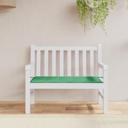 Pernă de bancă de grădină, verde, 120x50x3 cm, textil oxford GartenMobel Dekor