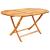 Set mobilier de exterior pliabil, 9 piese, lemn masiv de acacia GartenMobel Dekor