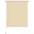 Jaluzea tip rulou de exterior, 350 x 140 cm, crem GartenMobel Dekor