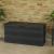 Ladă de depozitare pentru grădină, negru, 117 x 45 x 56 cm GartenMobel Dekor