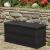 Ladă de depozitare pentru grădină, negru, 117 x 45 x 56 cm GartenMobel Dekor