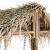 Balansoar cu 2 locuri, cu frunze de palmier, 202 cm, bambus GartenMobel Dekor