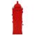 Cutie poștală stâlp, aluminiu, stil vintage, inoxidabil, roșu GartenMobel Dekor