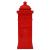 Cutie poștală stâlp, aluminiu, stil vintage, inoxidabil, roșu GartenMobel Dekor