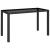 Set mobilier de exterior cu perne, 6 piese, negru, poliratan GartenMobel Dekor