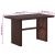 Set mobilier bistro cu perne, 3 piese, maro, poliratan   GartenMobel Dekor