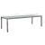 Set mobilier de exterior cu perne, 11 piese, gri, poliratan GartenMobel Dekor