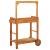 Cărucior bucătărie grădină, 92x43,5x141,5 cm, lemn de acacia GartenMobel Dekor