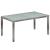 Set mobilier de exterior cu perne, 7 piese, gri, poliratan  GartenMobel Dekor