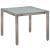 Set mobilier de exterior cu perne, 5 piese, gri, poliratan   GartenMobel Dekor