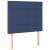 Pat box spring cu saltea, albastru, 120x200 cm, textil GartenMobel Dekor
