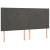 Pat box spring cu saltea, gri închis, 160x200 cm, catifea GartenMobel Dekor
