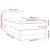 Pat box spring cu saltea, albastru, 90x200 cm, textil GartenMobel Dekor