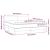Pat box spring cu saltea, gri, 160x200 cm, piele ecologică GartenMobel Dekor