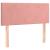 Pat box spring cu saltea, roz, 100x200 cm, catifea GartenMobel Dekor