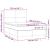 Pat box spring cu saltea, negru, 140x200 cm, textil GartenMobel Dekor