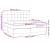 Pat box spring cu saltea, albastru, 200x200 cm, textil GartenMobel Dekor
