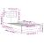 Cadru de pat cu tăblie gri beton 100x200 cm lemn prelucrat GartenMobel Dekor