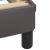 Cadru de pat cu lumini LED, gri, 100x200 cm, piele ecologică GartenMobel Dekor