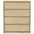 Dulap cu sertar SAUDA stejar, 76,5x39x91 cm, lemn masiv de pin GartenMobel Dekor