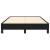 Cadru de pat, negru, 120x190 cm, material textil GartenMobel Dekor