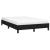 Cadru de pat, negru, 120x190 cm, material textil GartenMobel Dekor