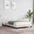 Cadru de pat, crem, 120x190 cm, material textil GartenMobel Dekor