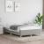 Cadru de pat, gri deschis, 120x190 cm, material textil GartenMobel Dekor