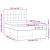 Pat box spring cu saltea, gri închis, 140x190 cm, catifea GartenMobel Dekor