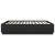 Cadru de pat cu lumini LED, negru, 200x200 cm, lemn prelucrat GartenMobel Dekor