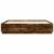 Cadru de pat cu LED stejar fumuriu 200x200cm lemn prelucrat GartenMobel Dekor