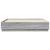 Cadru de pat cu lumini LED gri sonoma 200x200 cm lemn prelucrat GartenMobel Dekor