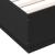Cadru de pat cu lumini LED, negru, 180x200 cm, lemn prelucrat GartenMobel Dekor
