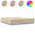 Cadru de pat cu LED stejar sonoma 180x200 cm lemn prelucrat GartenMobel Dekor